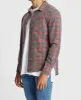 Trusted Standard Long Sleeve Shirt Burgandy/Black Check sold by Neverland