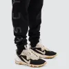 Flex Track Pant Jet Black sold by Neverland