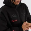 Essendon Bombers AFL Box Fit Hoodie Jet Black sold by Neverland