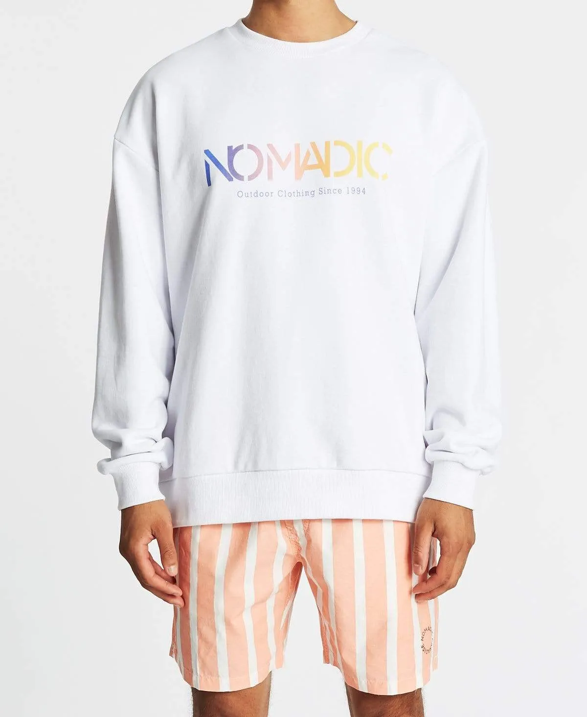 Juice Relaxed Jumper White sold by Neverland