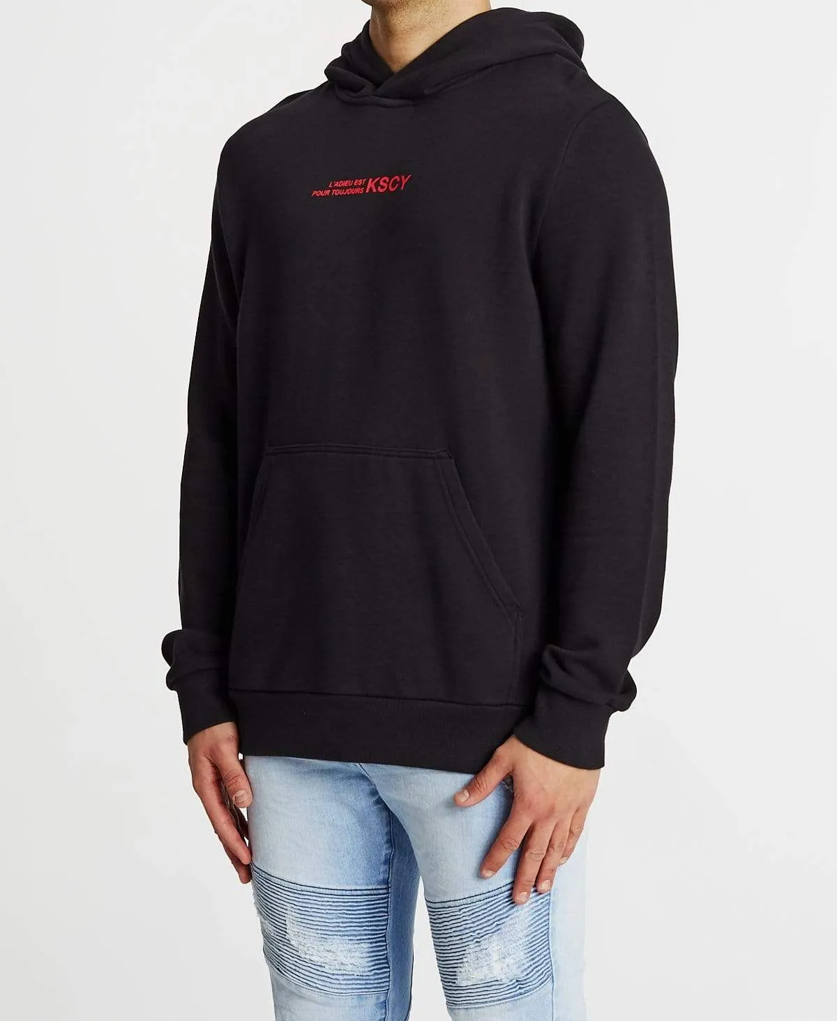 Forever Relaxed Hoodie Jet Black sold by Neverland product image thumbnail 3