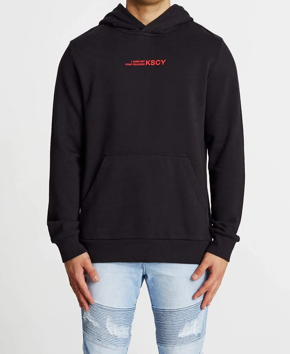 Forever Relaxed Hoodie Jet Black sold by Neverland product image thumbnail 2