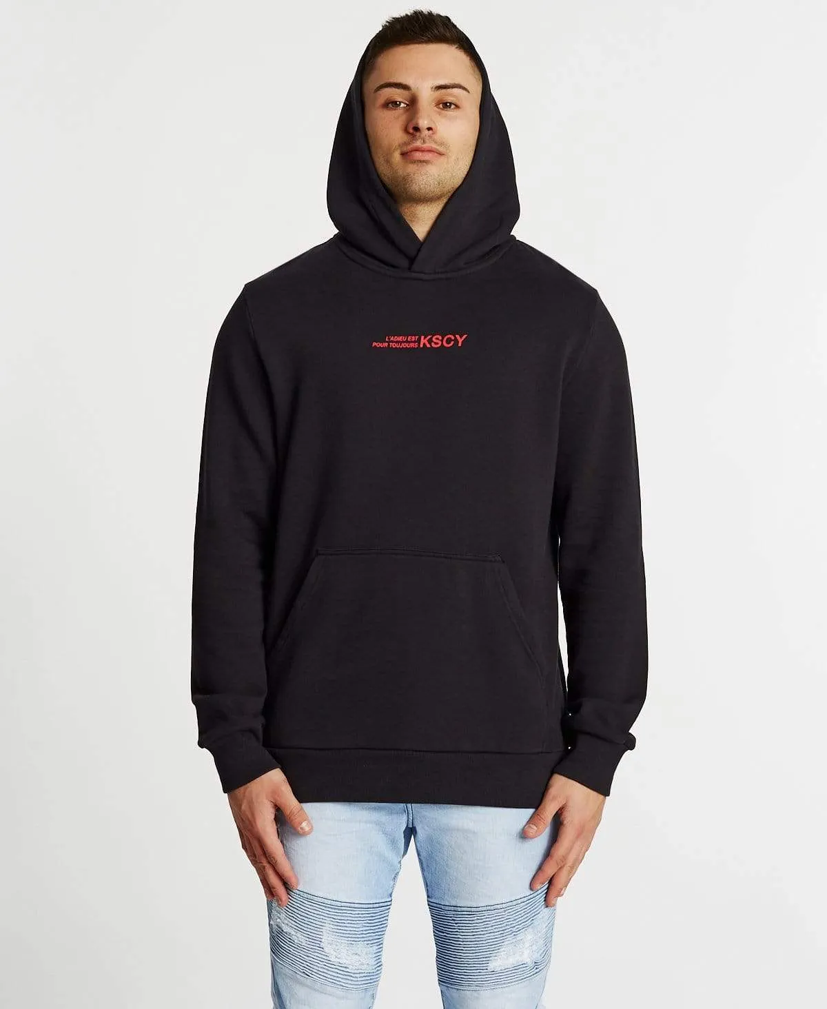 Forever Relaxed Hoodie Jet Black sold by Neverland product image thumbnail 5