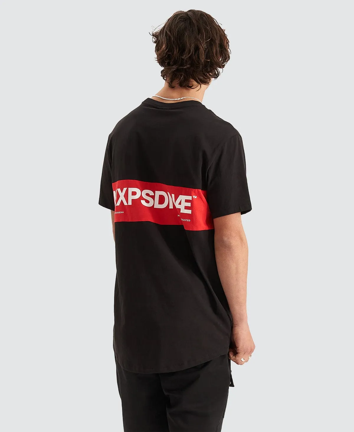 Mercenary Cape Back T-Shirt Jet Black sold by Neverland product image thumbnail 2