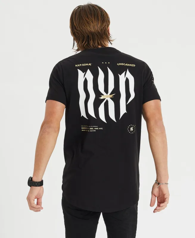 Mirage Tee Jet Black sold by Neverland