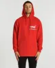 Offcut Curved Hem Hoodie Red sold by Neverland