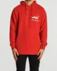 Offcut Curved Hem Hoodie Red sold by Neverland