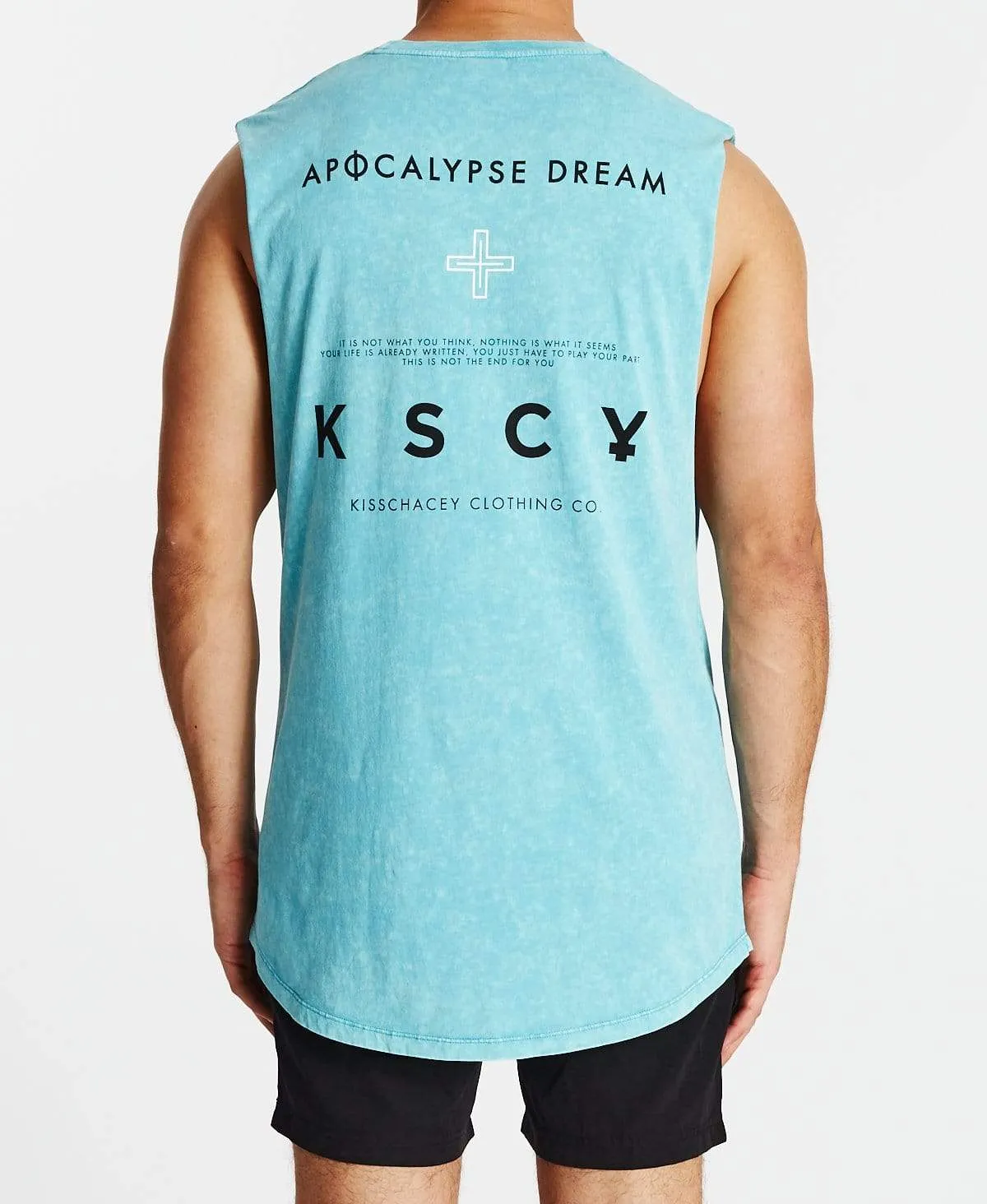 Apocalypse Dual Curved Muscle Tee Acid Porcelain sold by Neverland product image thumbnail 2