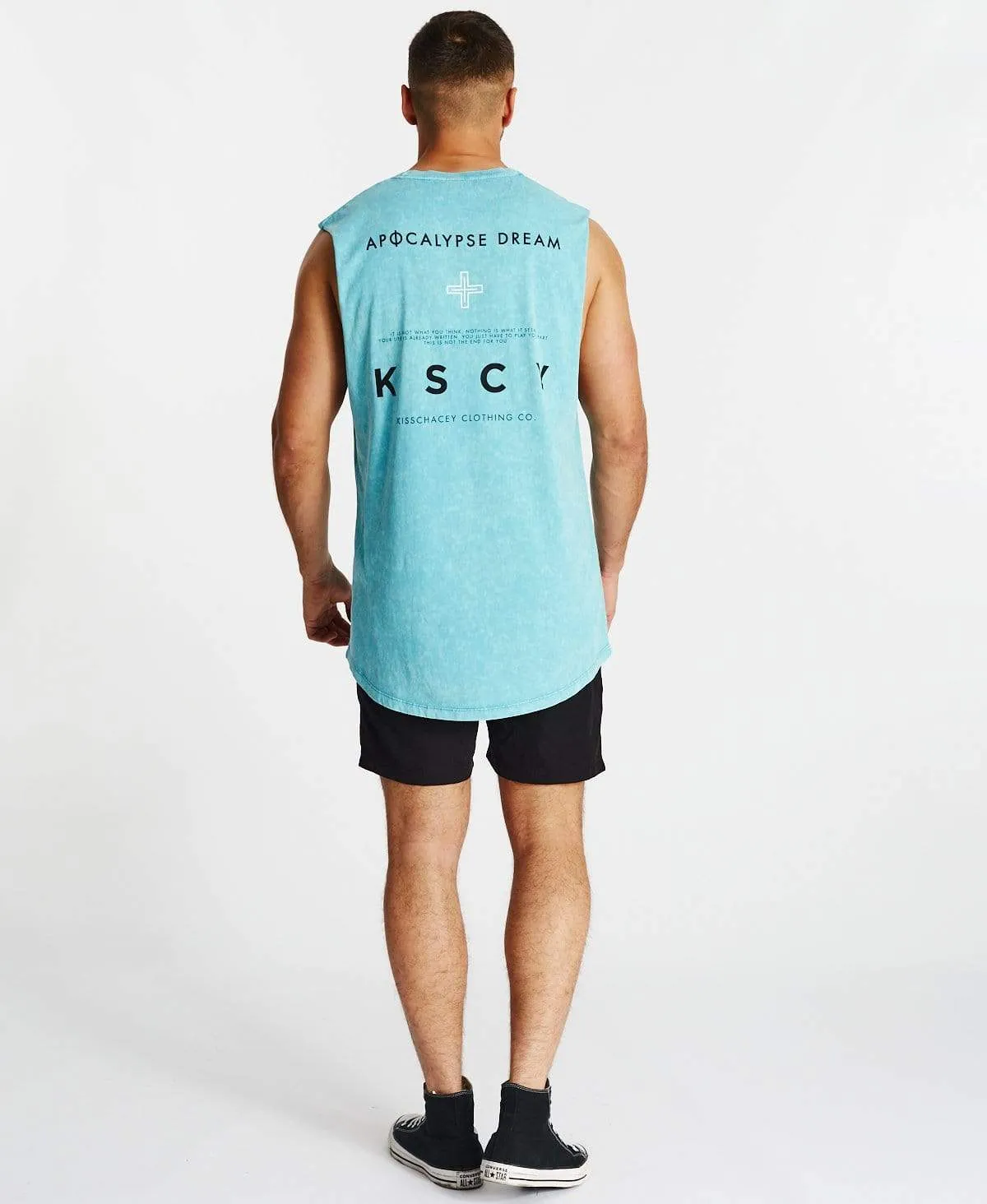 Apocalypse Dual Curved Muscle Tee Acid Porcelain sold by Neverland product image thumbnail 5