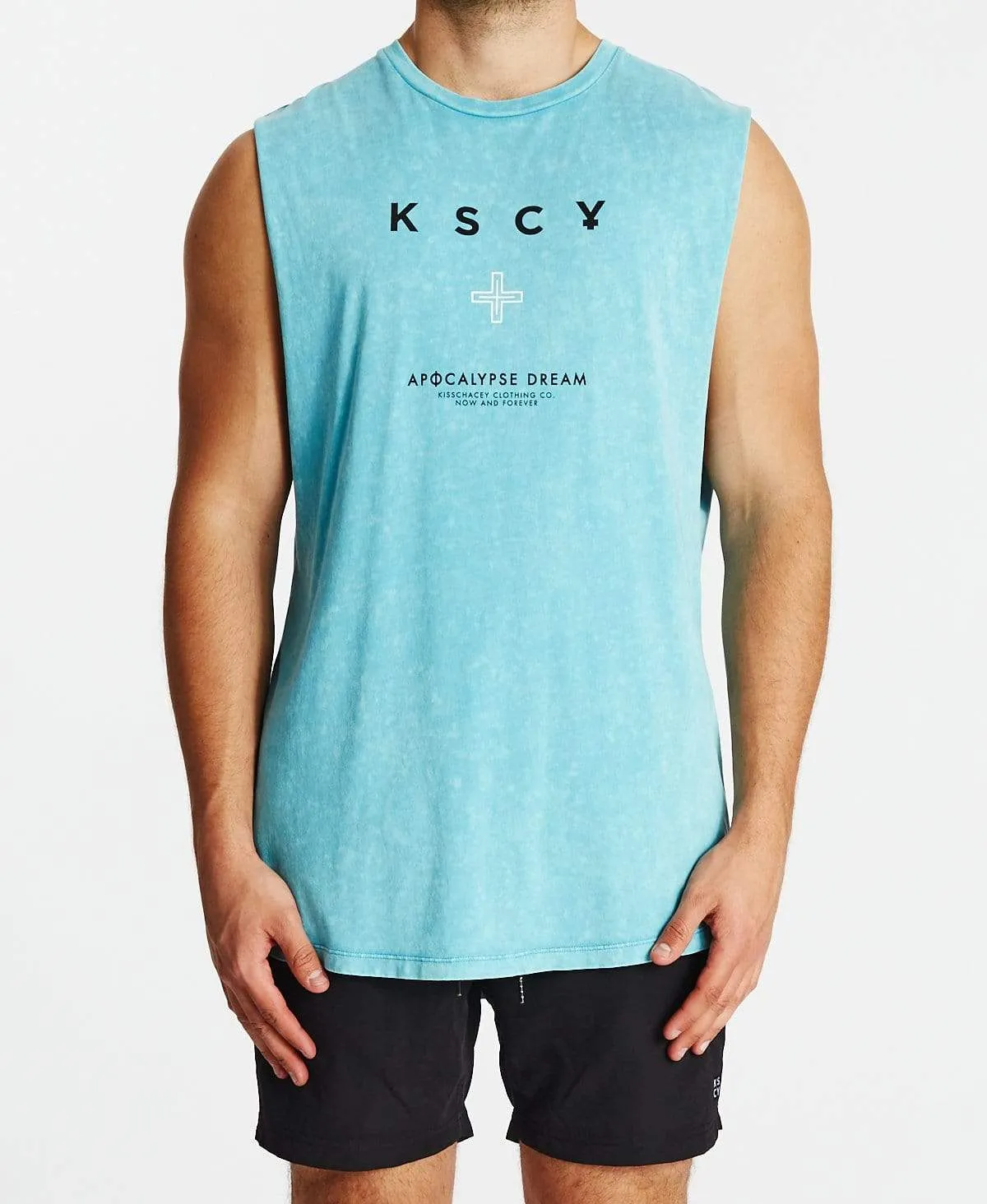 Apocalypse Dual Curved Muscle Tee Acid Porcelain sold by Neverland