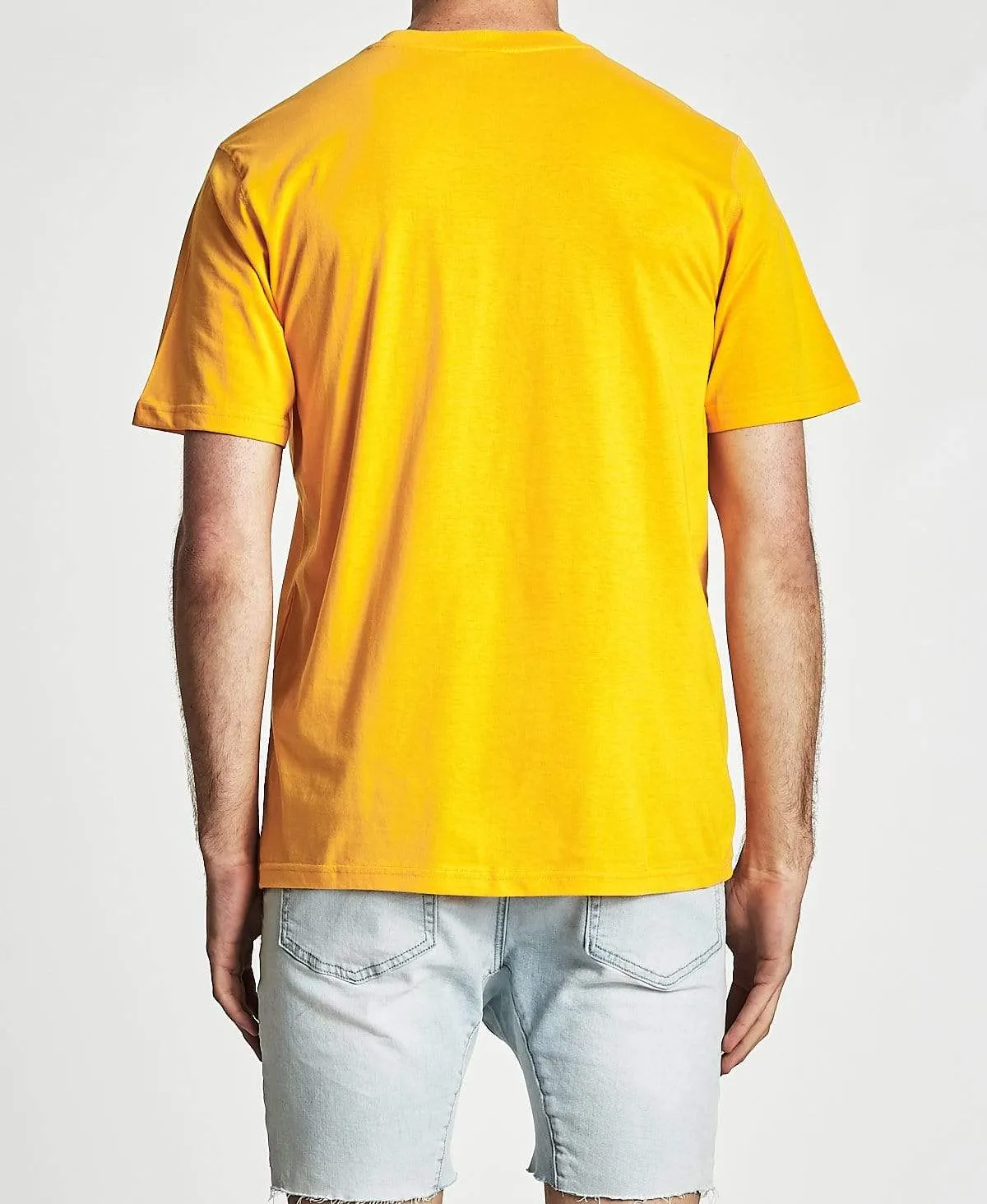 Baseliner Small Embroidered T-Shirt Gold sold by Neverland product image thumbnail 2