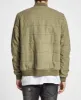 Explosive Quilted Canvas Bomber Jacket Khaki sold by Neverland