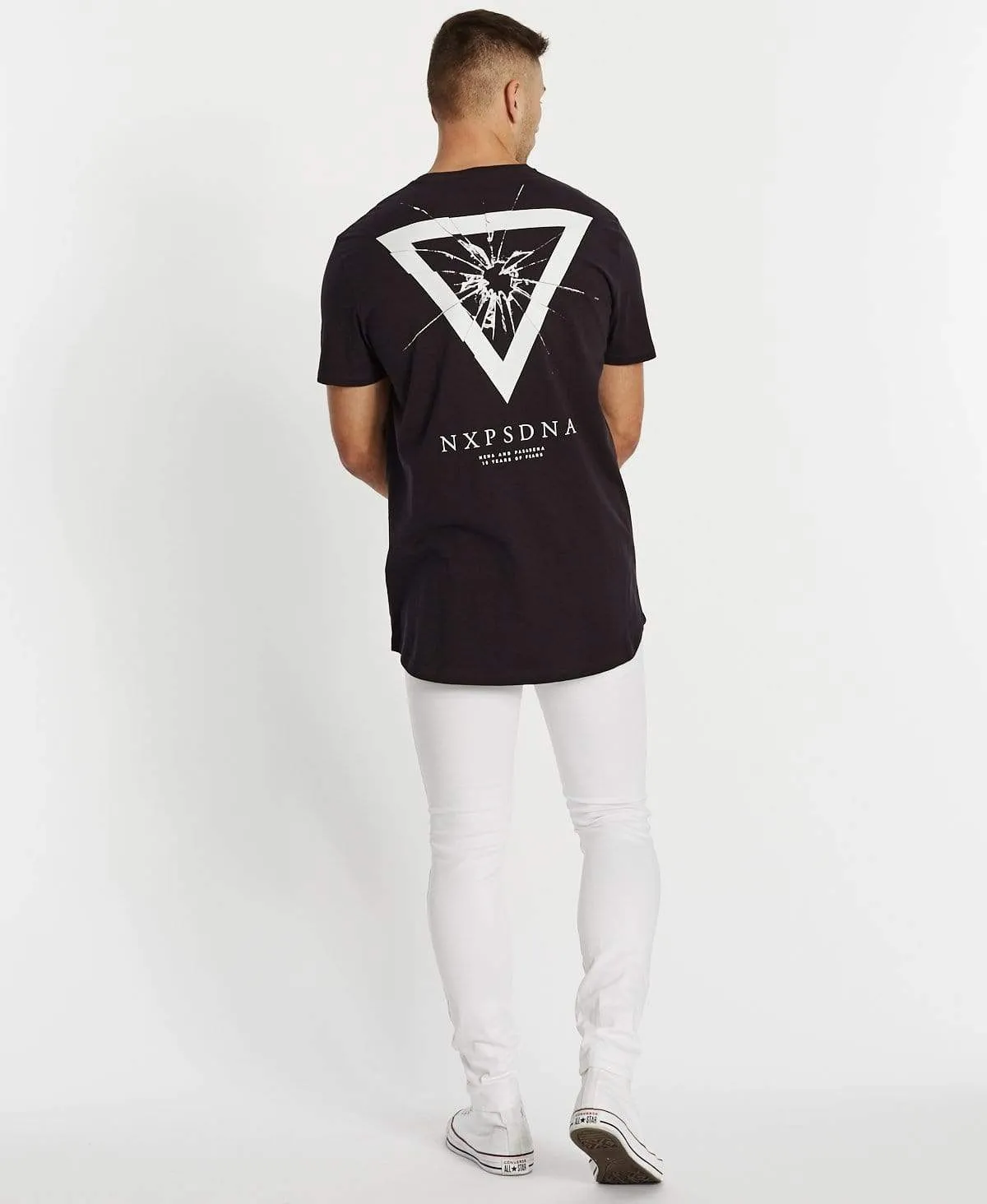 Stone Cold Scoop Back T-Shirt Graphite sold by Neverland product image thumbnail 4