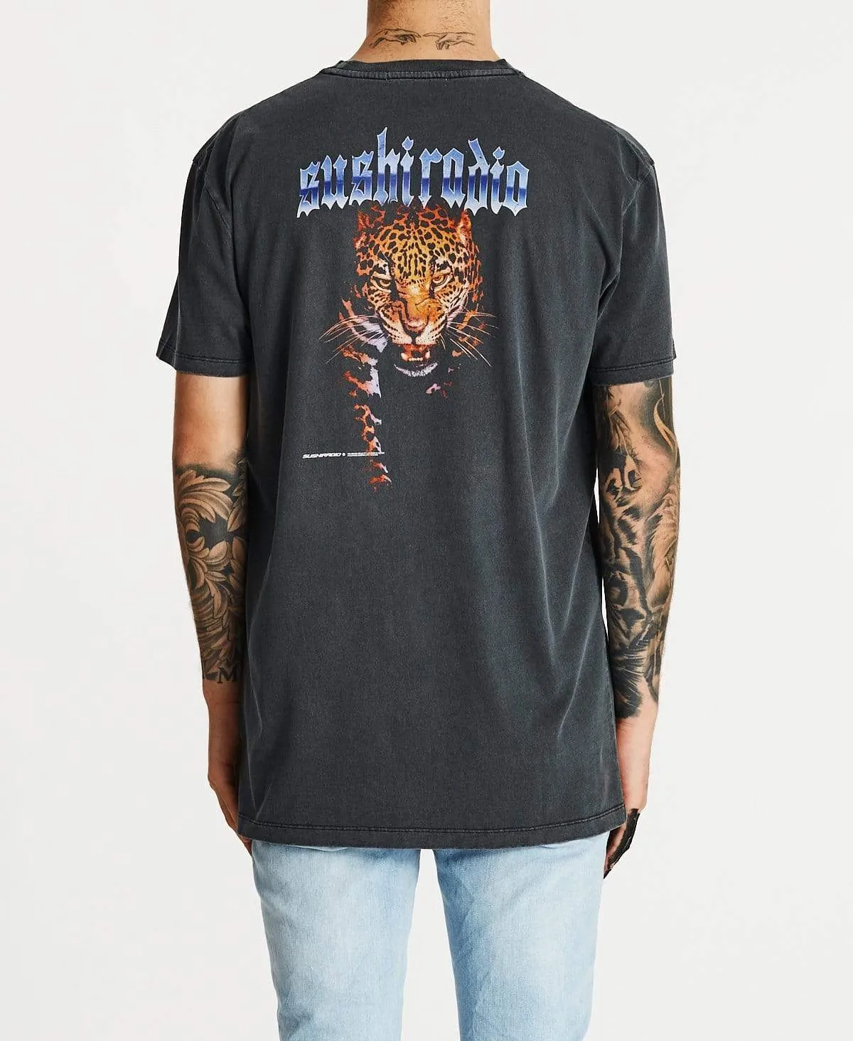 Rage Relaxed T-Shirt Pigment Asphalt sold by Neverland