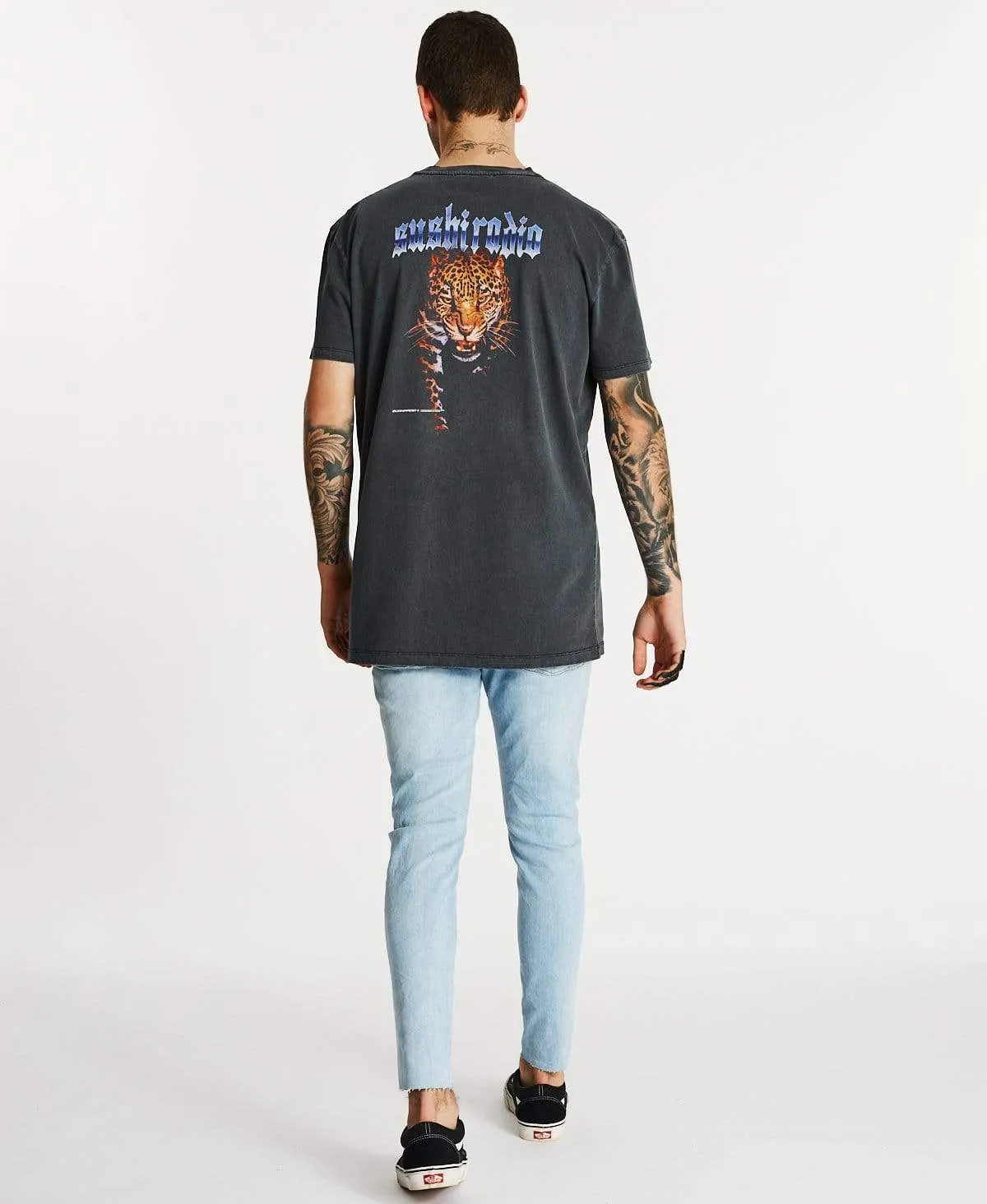 Rage Relaxed T-Shirt Pigment Asphalt sold by Neverland product image thumbnail 5