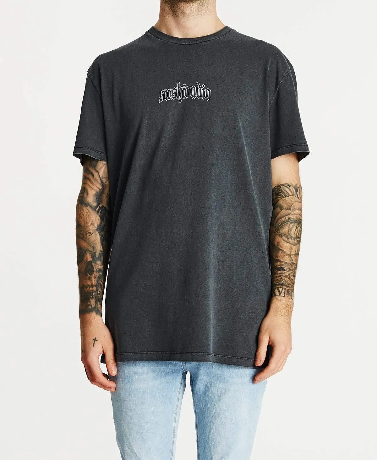 Rage Relaxed T-Shirt Pigment Asphalt sold by Neverland product image thumbnail 2