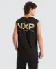 Beamer Scoop Back Muscle Tee Jet Black sold by Neverland