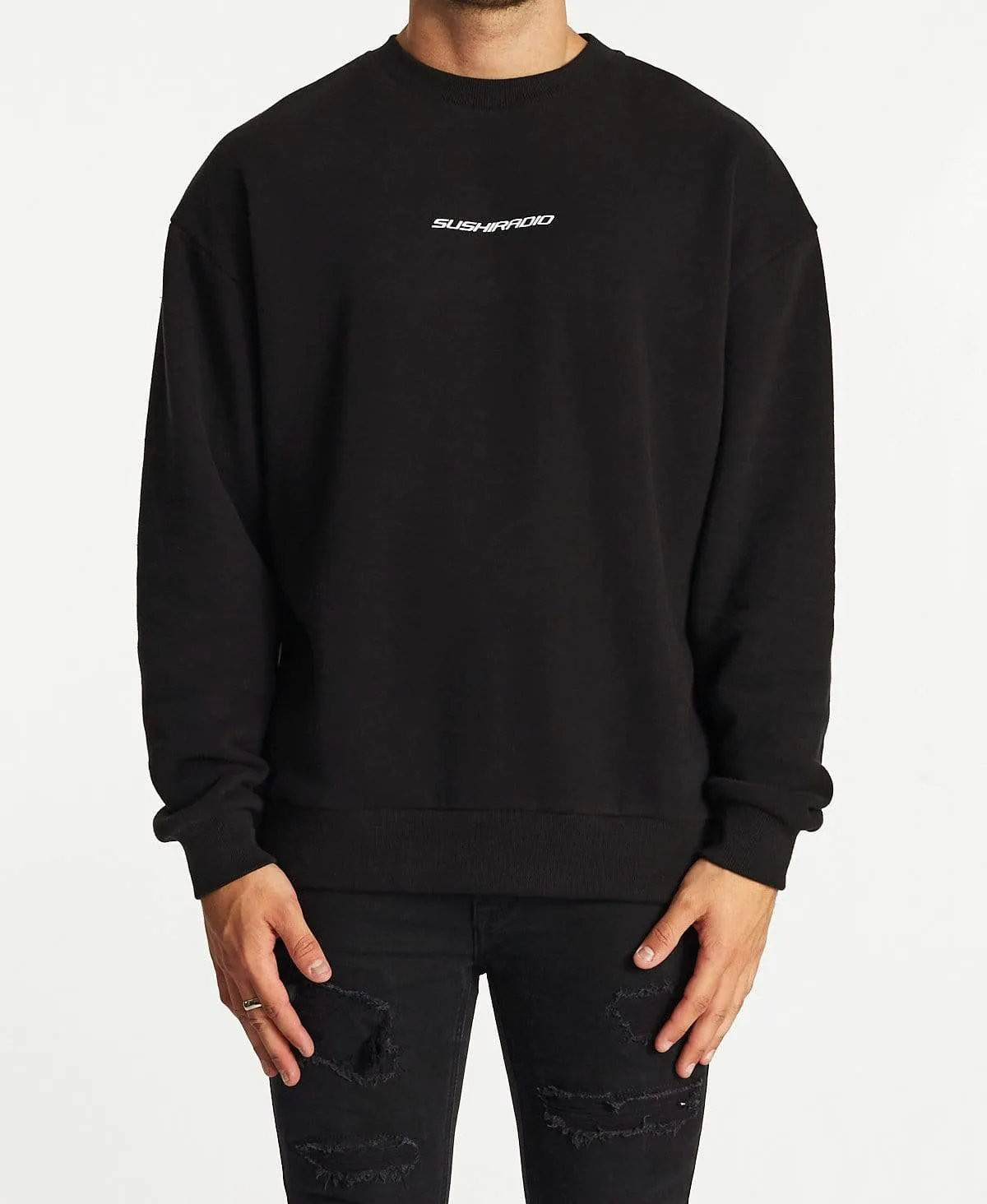 Wolves Relaxed Jumper Jet Black sold by Neverland product image thumbnail 2