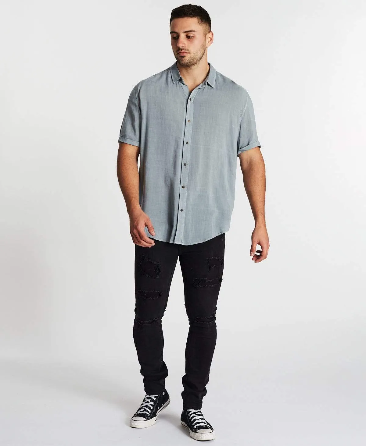 Drift Standard Short Sleeve Shirt Pigment Quarry sold by Neverland product image thumbnail 3