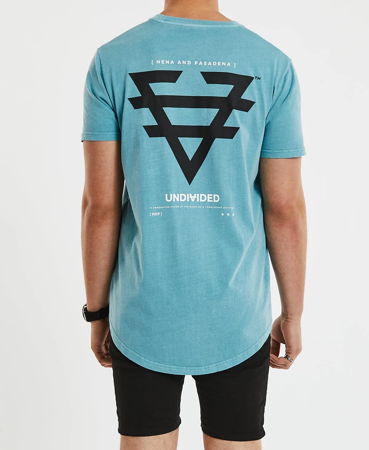 Undivided Cape Back T-Shirt Blue sold by Neverland product image thumbnail 5