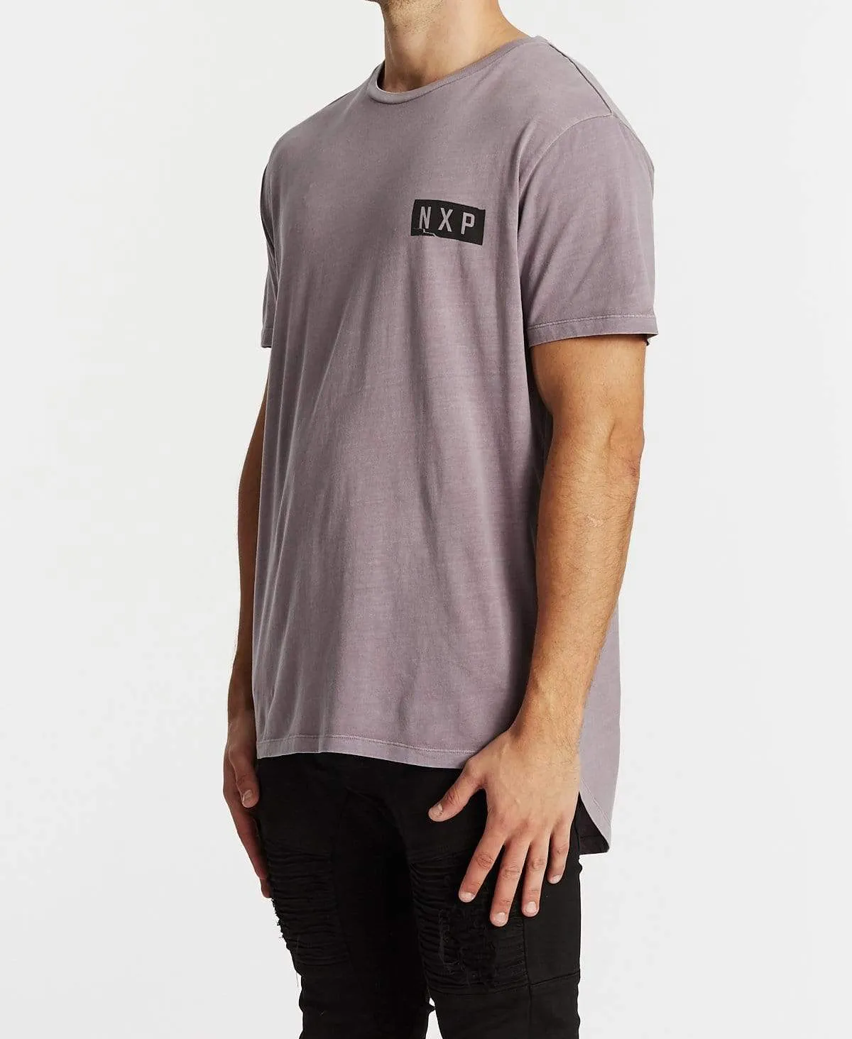 Rise Cape Back T-Shirt Pigment Lilac sold by Neverland product image thumbnail 3