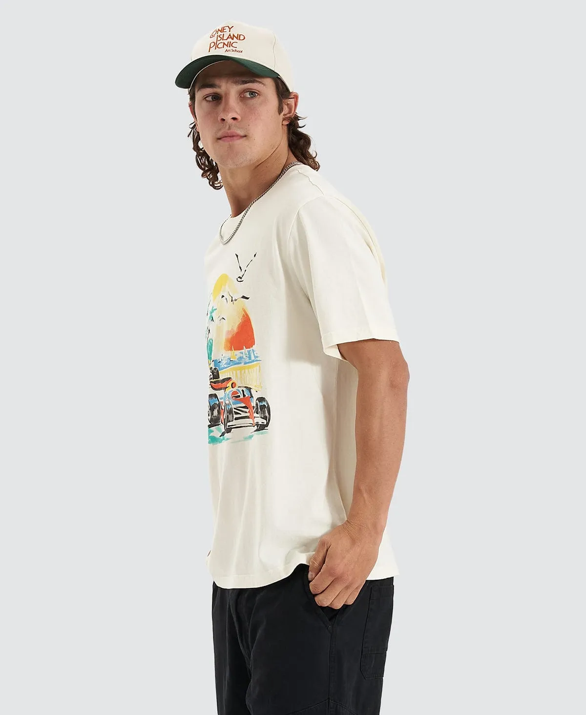 Prix T-Shirt Cream sold by Neverland product image thumbnail 4