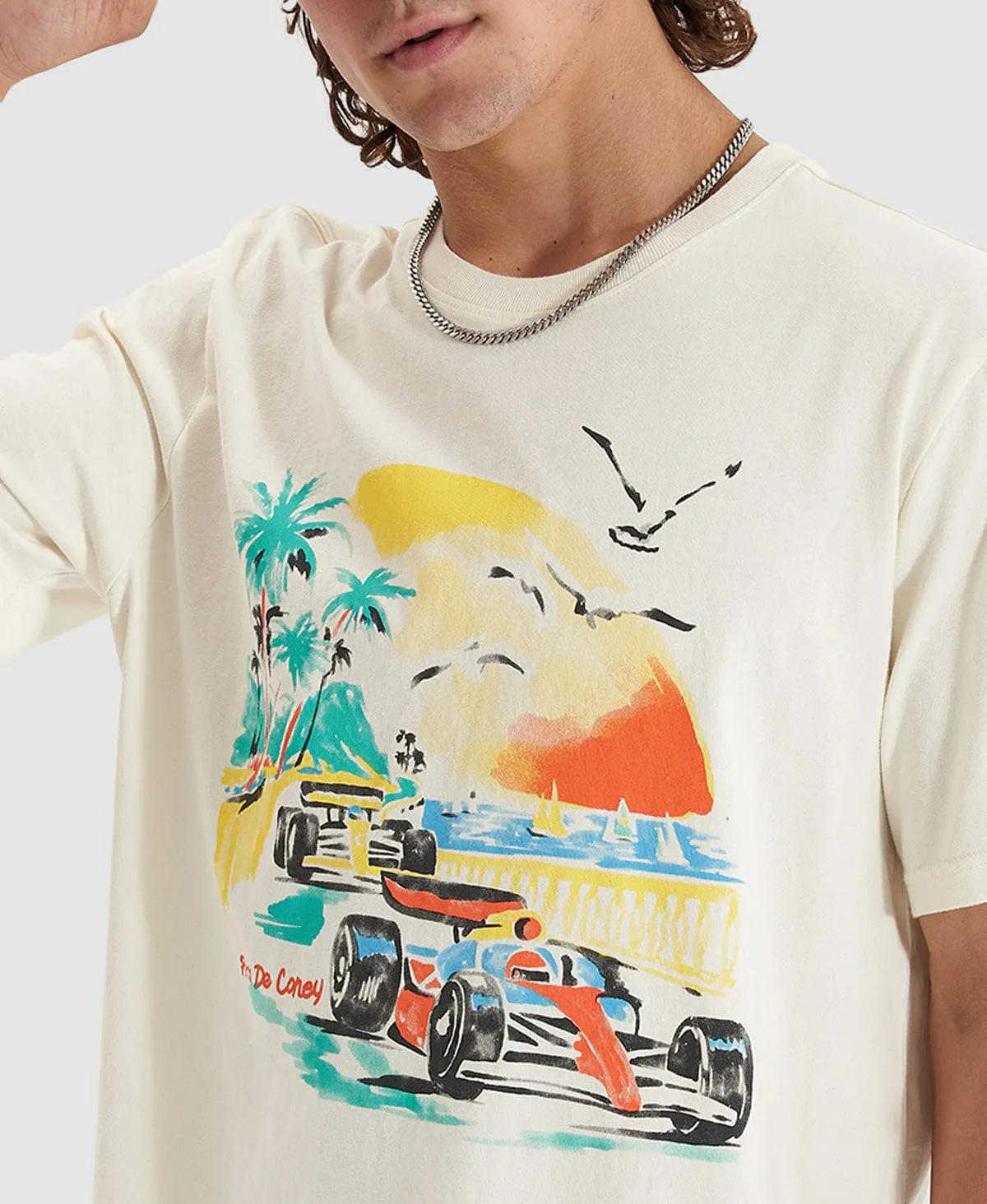 Prix T-Shirt Cream sold by Neverland product image thumbnail 2