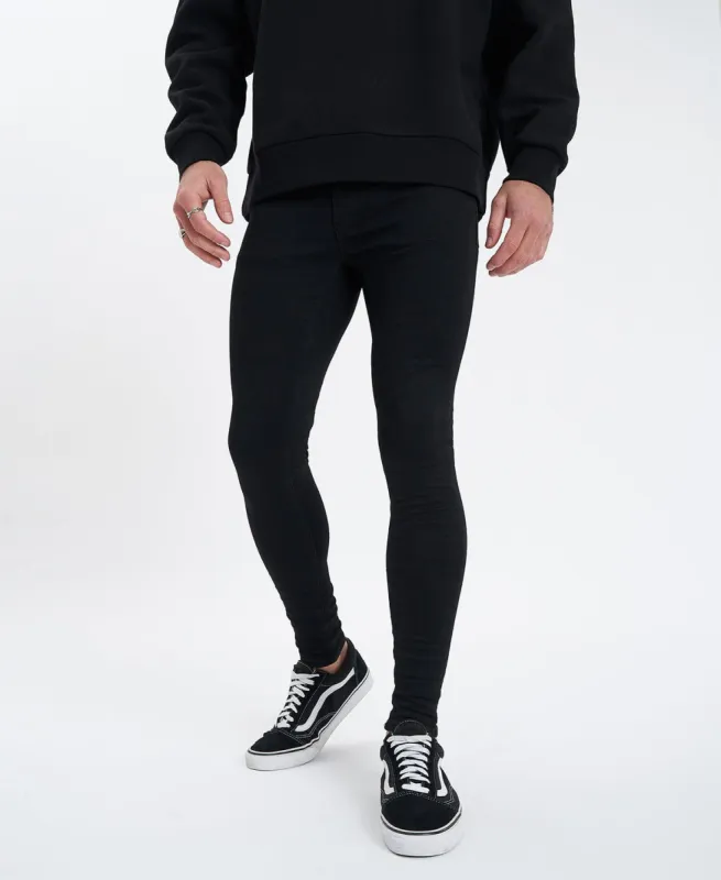 Saint Ultrastretch Jeans True Black sold by Neverland