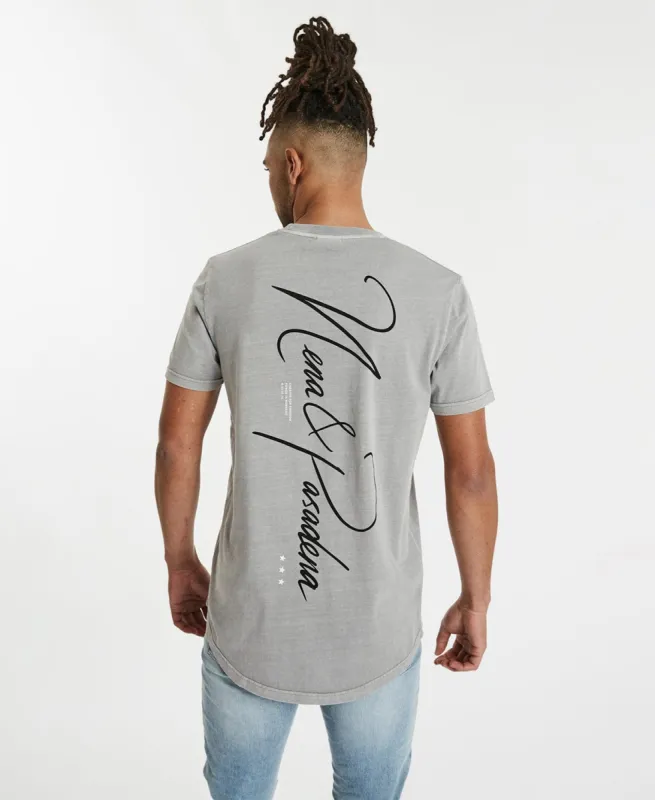 Analog Cape Back T-Shirt Pigment Alloy Grey sold by Neverland