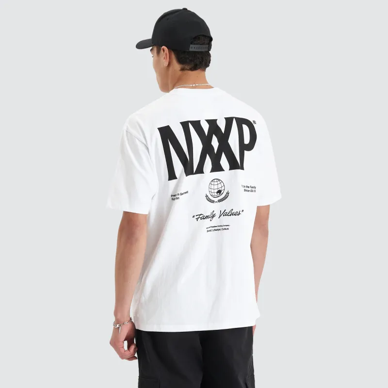 Arctic Heavy Box Fit Tee Optical White sold by Neverland