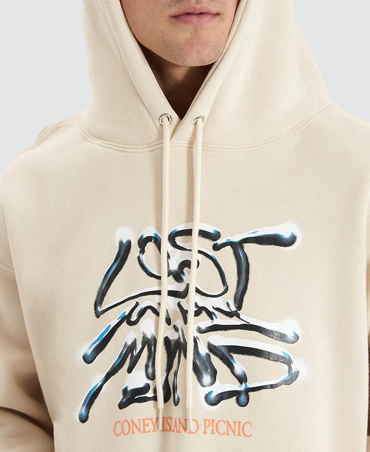 Lost Mind Hoodie Cream sold by Neverland product image thumbnail 2