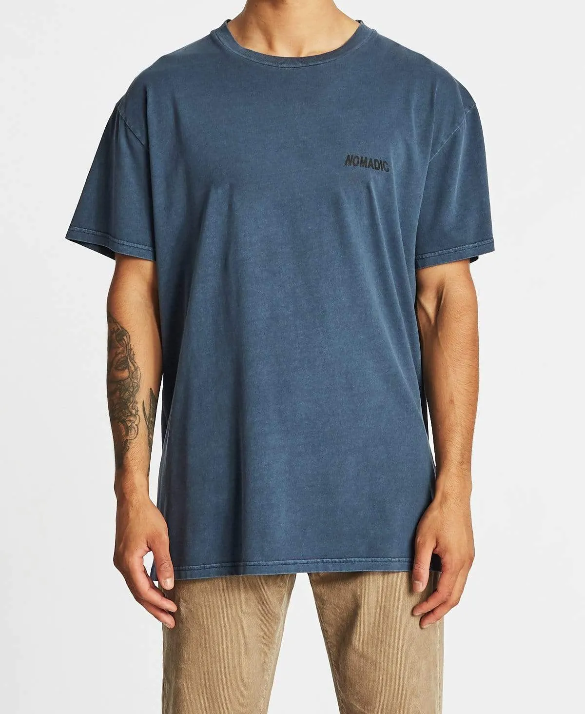 High Ball Standard T-Shirt Pigment Mood Indigo sold by Neverland product image thumbnail 2