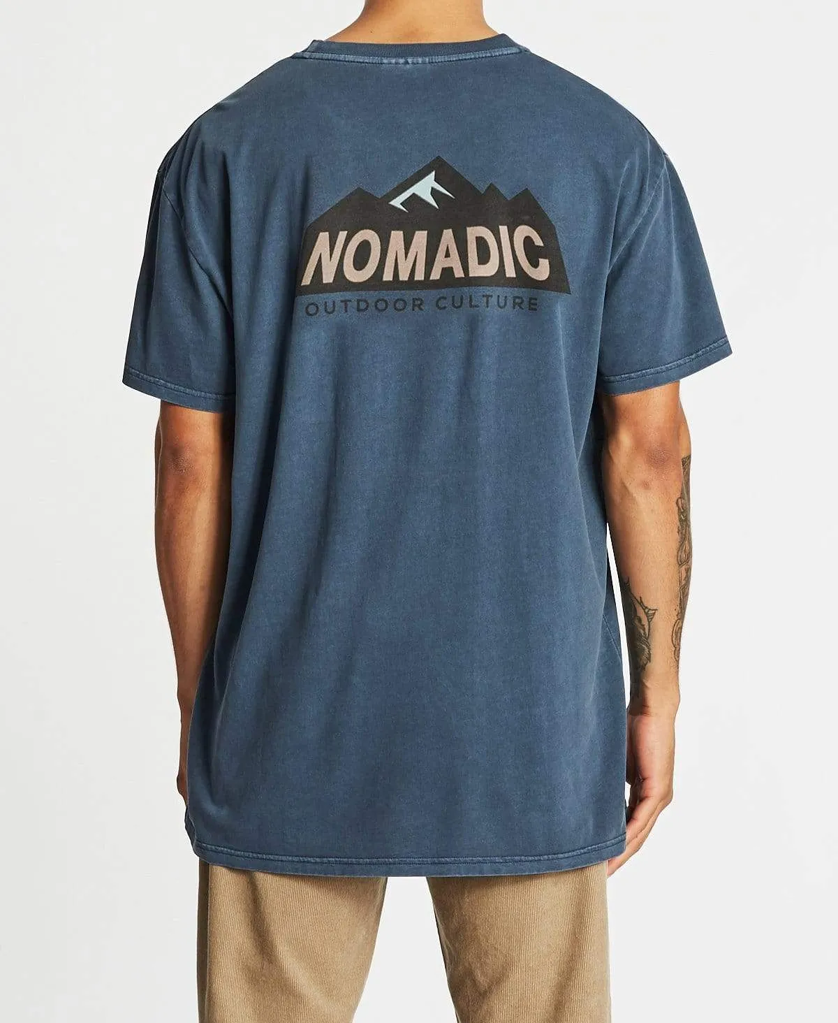High Ball Standard T-Shirt Pigment Mood Indigo sold by Neverland