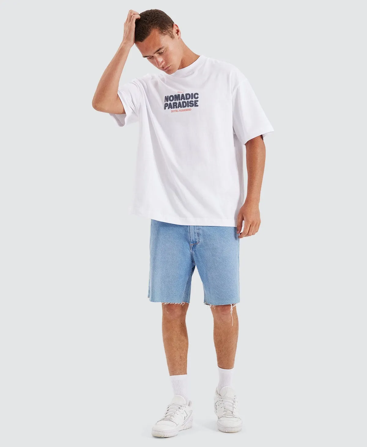 Radical Street Fit Tee White sold by Neverland product image thumbnail 5