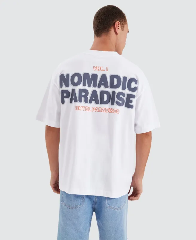 Radical Street Fit Tee White sold by Neverland