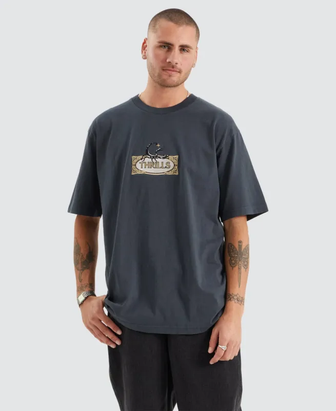 Rise Above Oversize Fit T-Shirt Black sold by Neverland