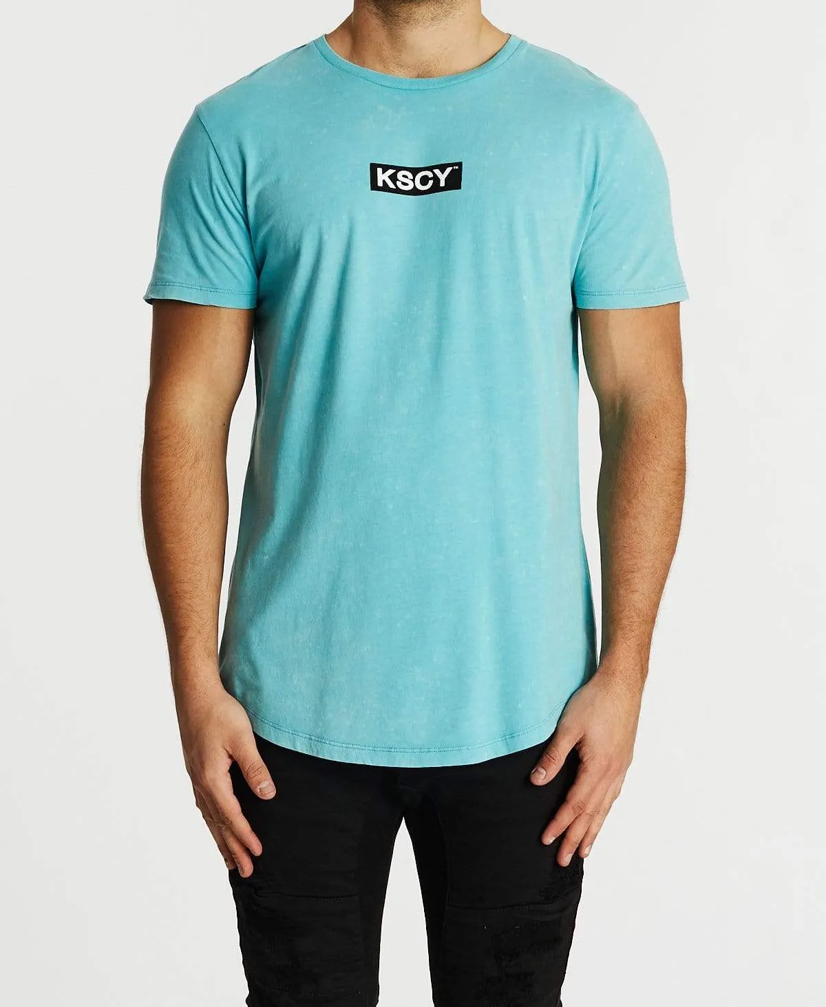 Distort Dual Curved T-Shirt Acid Porcelain sold by Neverland product image thumbnail 2