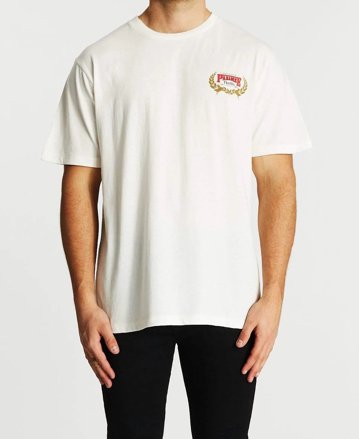 Speed Wreath Merch Fit T-Shirt Dirty White sold by Neverland