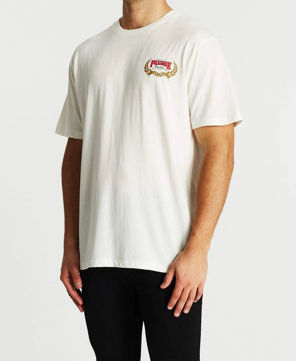 Speed Wreath Merch Fit T-Shirt Dirty White sold by Neverland product image thumbnail 3