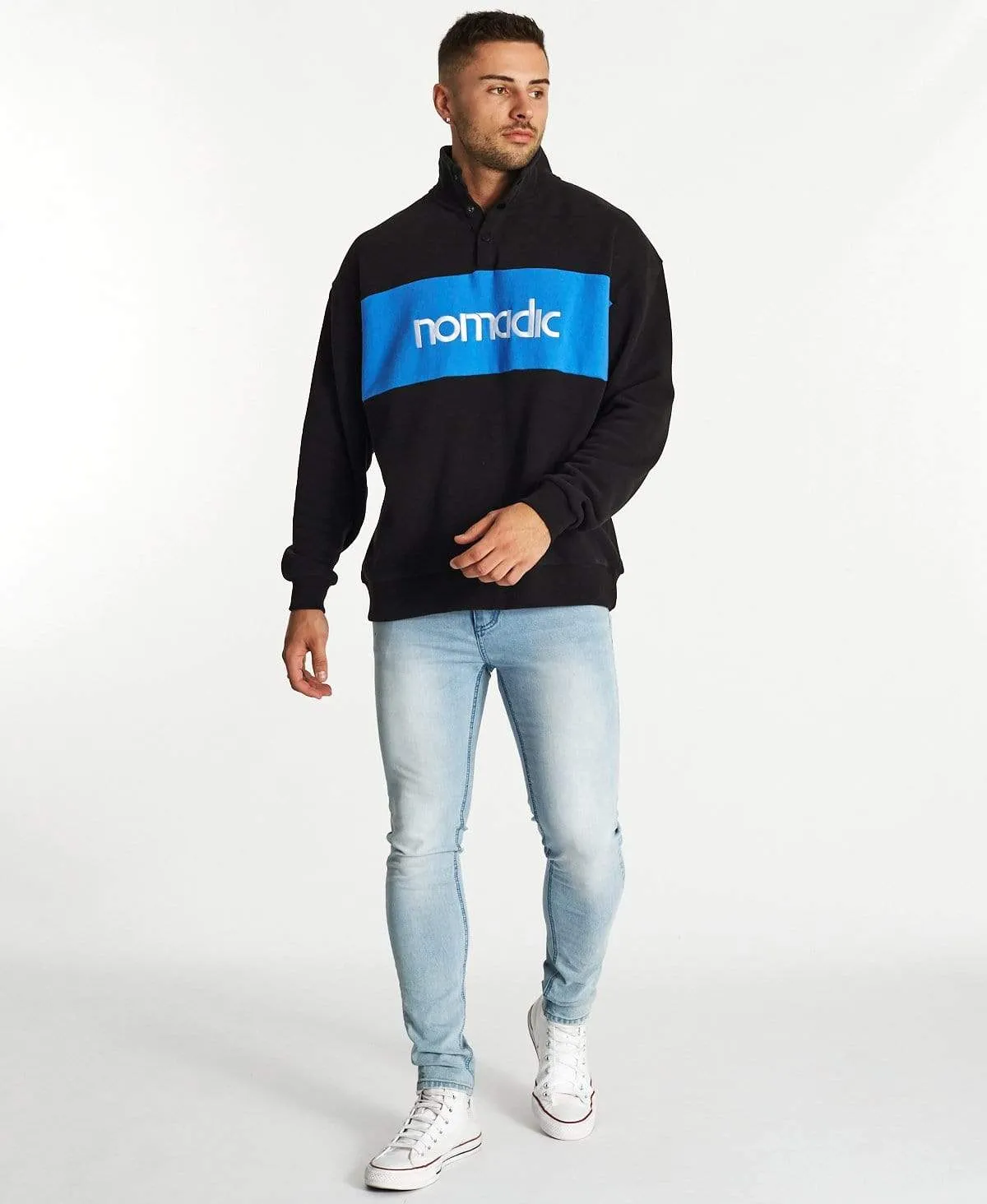 Alpine Pull Over Jumper Jet Black sold by Neverland product image thumbnail 4