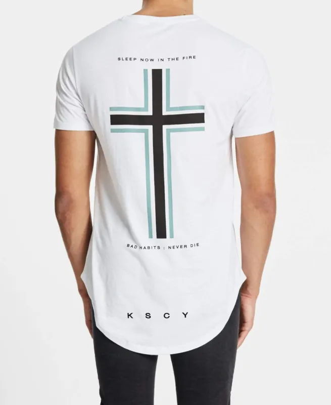 No Sleep Baseball T-Shirt White sold by Neverland