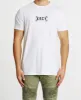 Kinston Step Hem T-Shirt White sold by Neverland
