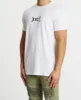 Kinston Step Hem T-Shirt White sold by Neverland
