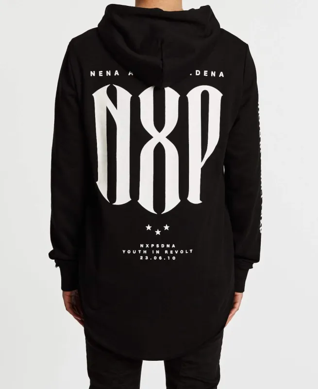 Innocence Baseball Hoodie Jet Black sold by Neverland