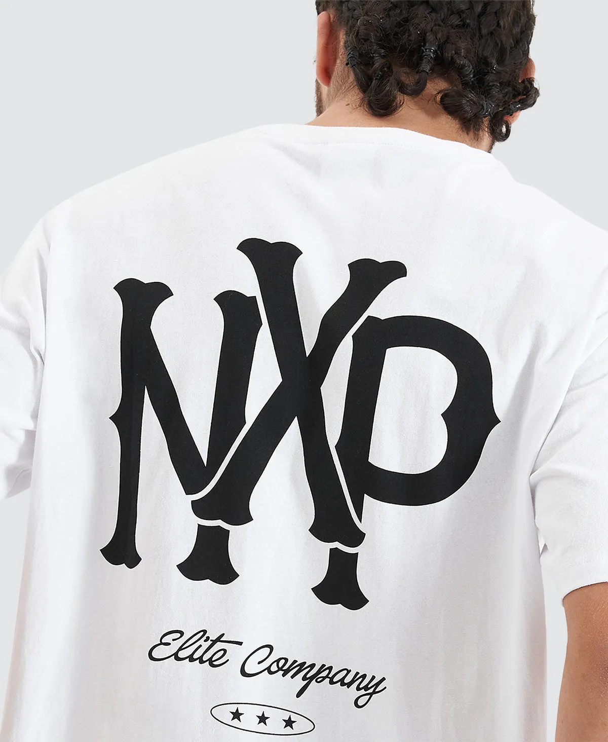 Academy Heavy Box Fit Tee Optical White sold by Neverland product image thumbnail 4