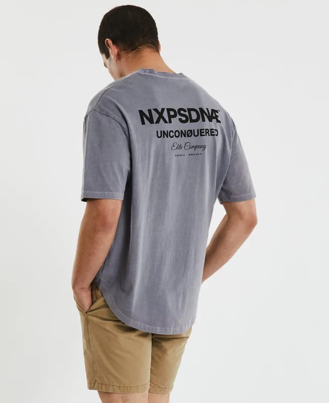 Rodeo Box Fit Scoop T-Shirt Pigment Ultimate Grey sold by Neverland