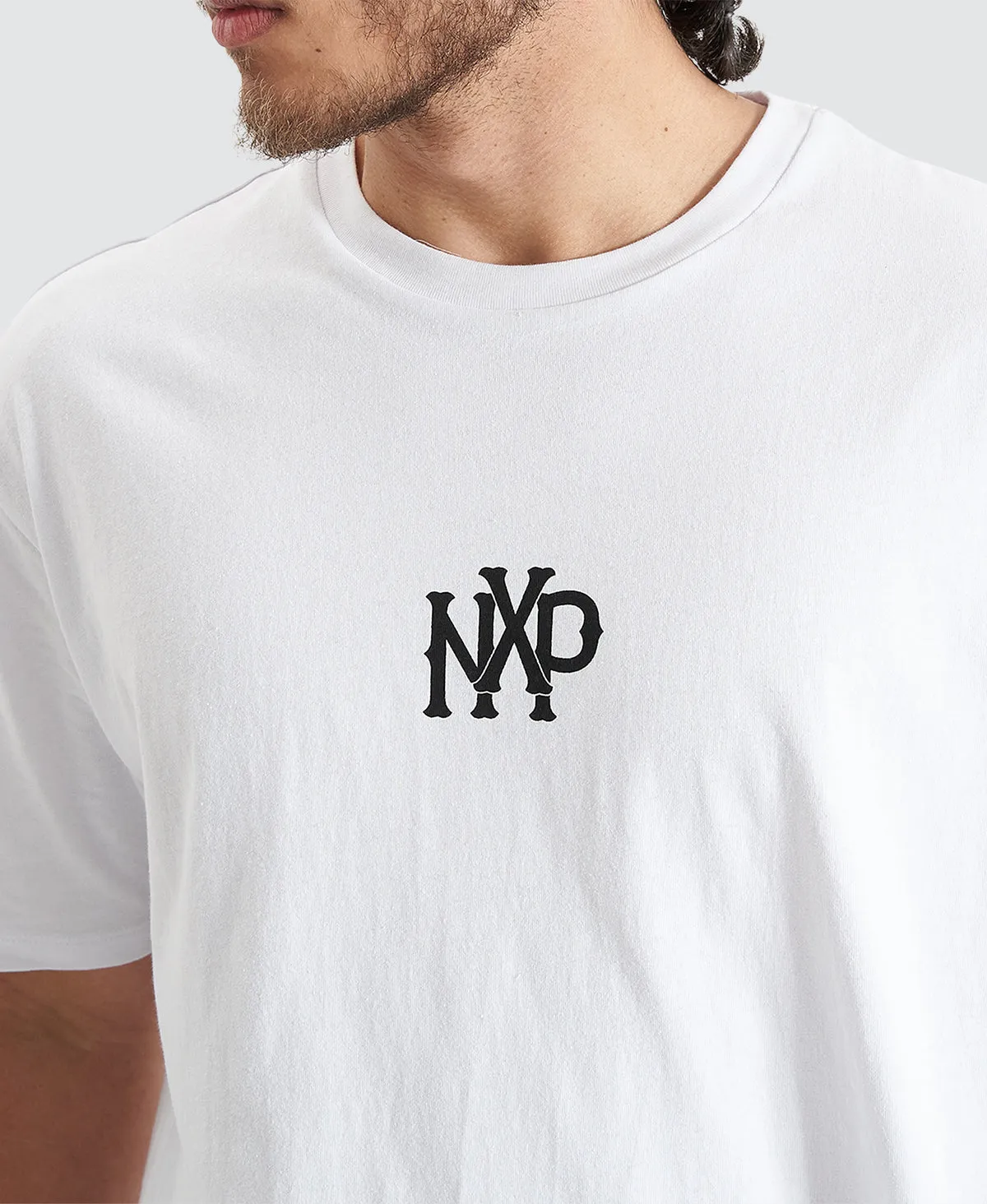 Academy Heavy Box Fit Tee Optical White sold by Neverland product image thumbnail 3