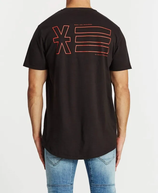 Carry On Scoop Back T-Shirt Pigment Black sold by Neverland