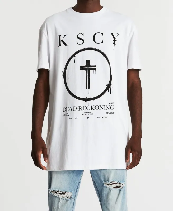 Reckoning Relaxed T-Shirt White sold by Neverland