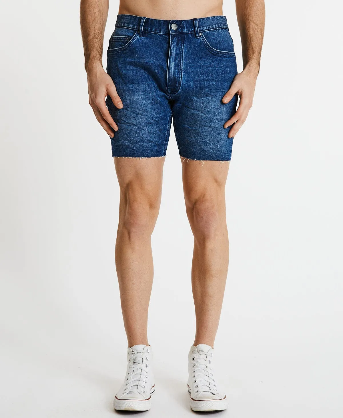 KS2 Denim Shorts Mercury Blue sold by Neverland product image thumbnail 2